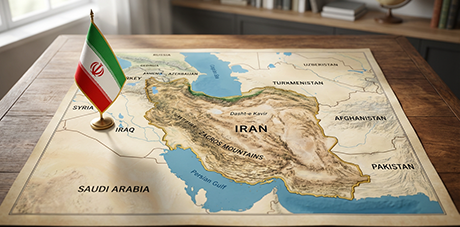 iran map